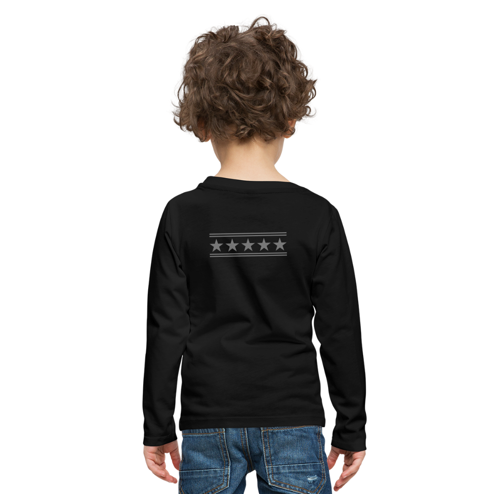 Kids' Premium Longsleeve Shirt - black