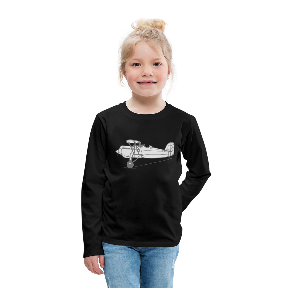 Kids' Premium Longsleeve Shirt - black