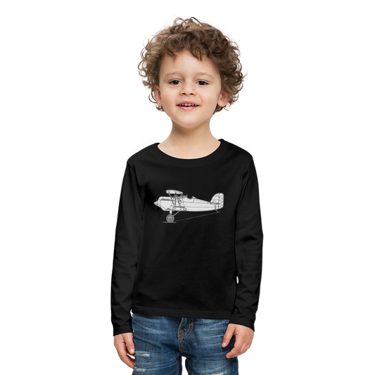 Kids' Premium Longsleeve Shirt - black