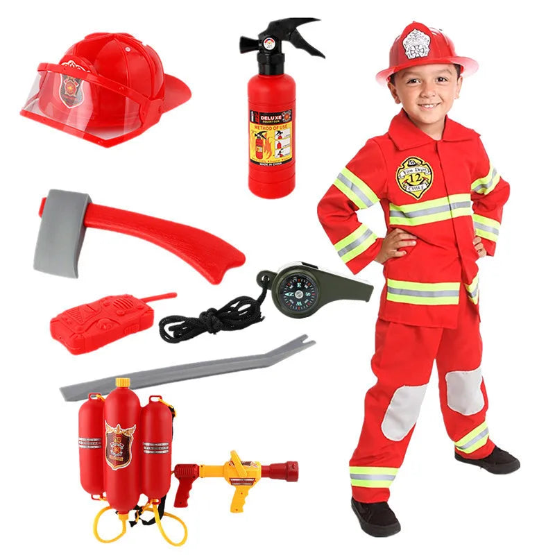 Professional Firefighter Suits and Toys