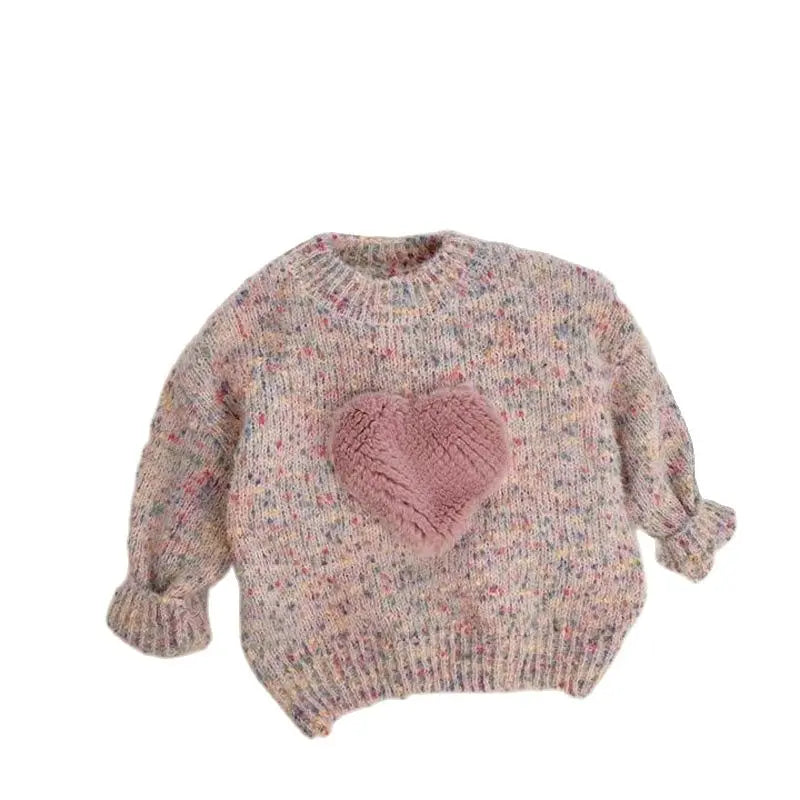 Fashionable Knitted Sweater For Girls - Free Shipping