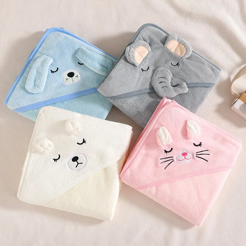 Toddler Cartoon Soft Baby Bath Towels-Free shipping above 20 euros