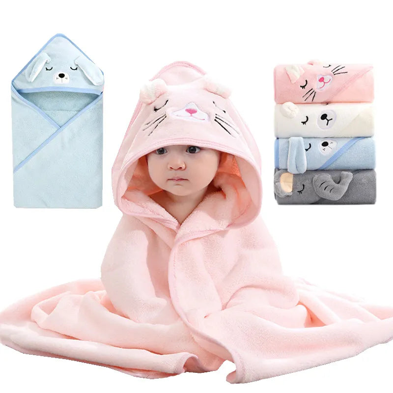 Toddler Cartoon Soft Baby Bath Towels-Free shipping above 20 euros