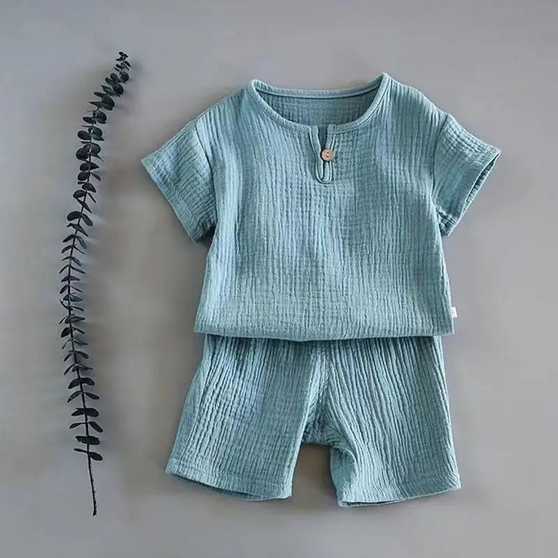 Cotton Linen Breathable Kids Sets! Spring- Summer 2024