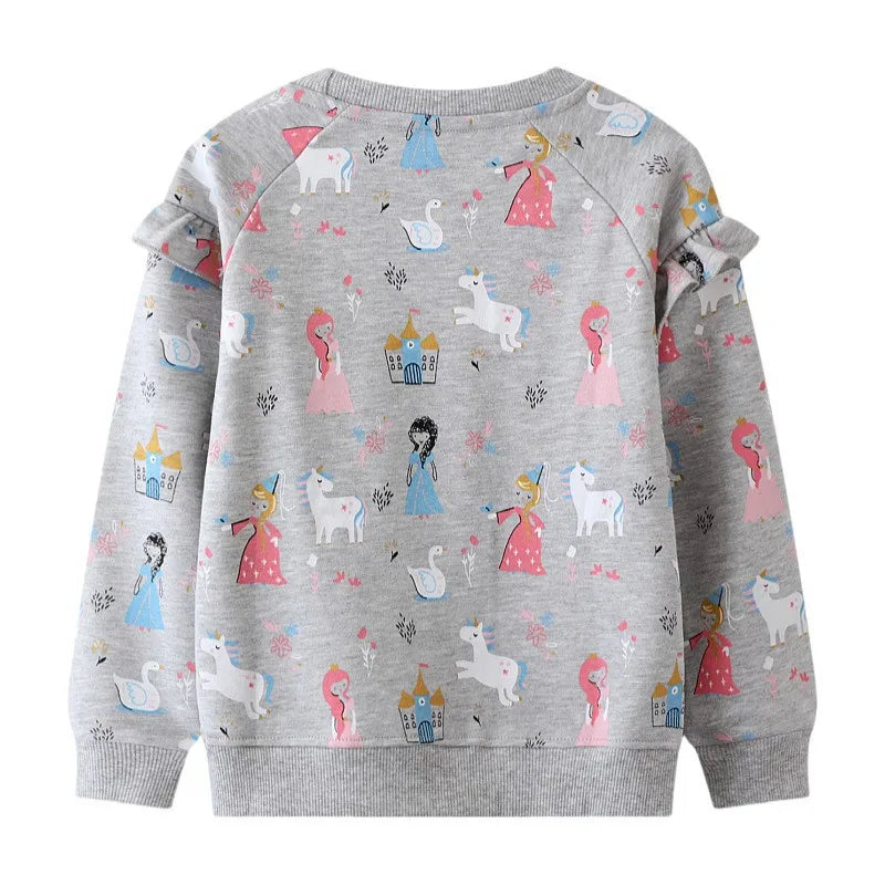 Rainbow Colors cotton Sweatshirts for Kids