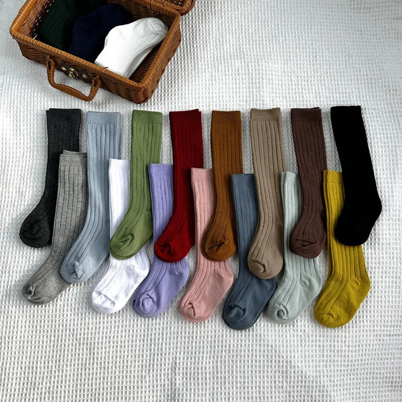 Baby Boys Girls Breathable Socks Cotton Stripe