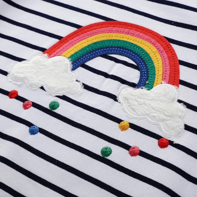 Rainbow Colors cotton Sweatshirts for Kids