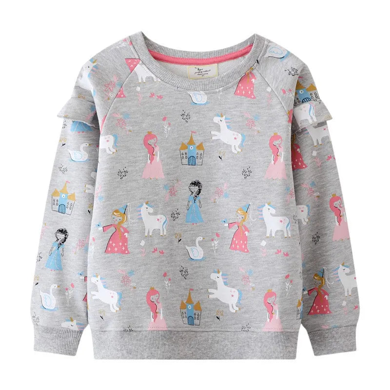 Rainbow Colors cotton Sweatshirts for Kids