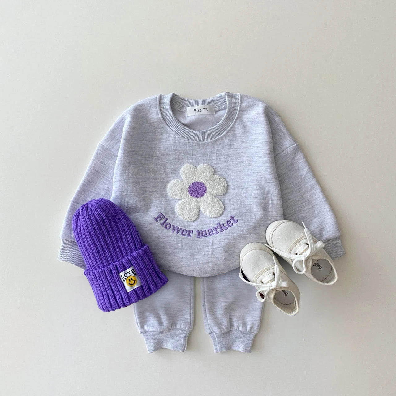 Korea Girls Organic Cotton Tracksuit.