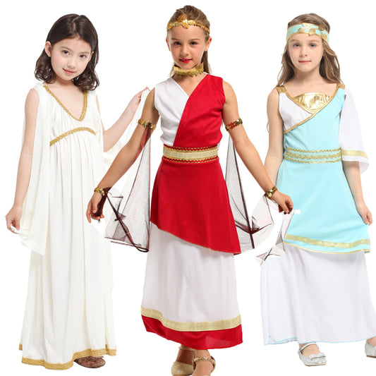 Costum Party Cosplay Dress Ancient Roman and Greeks