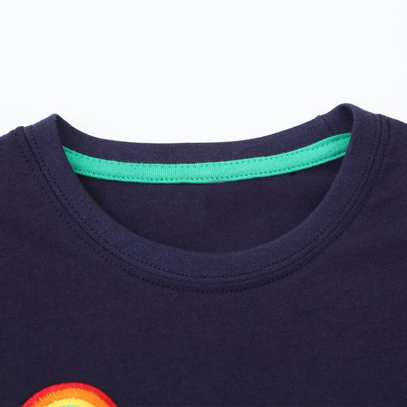 Baby-Toddler Boys Cotton Long Sleeve Excavator T-shirt