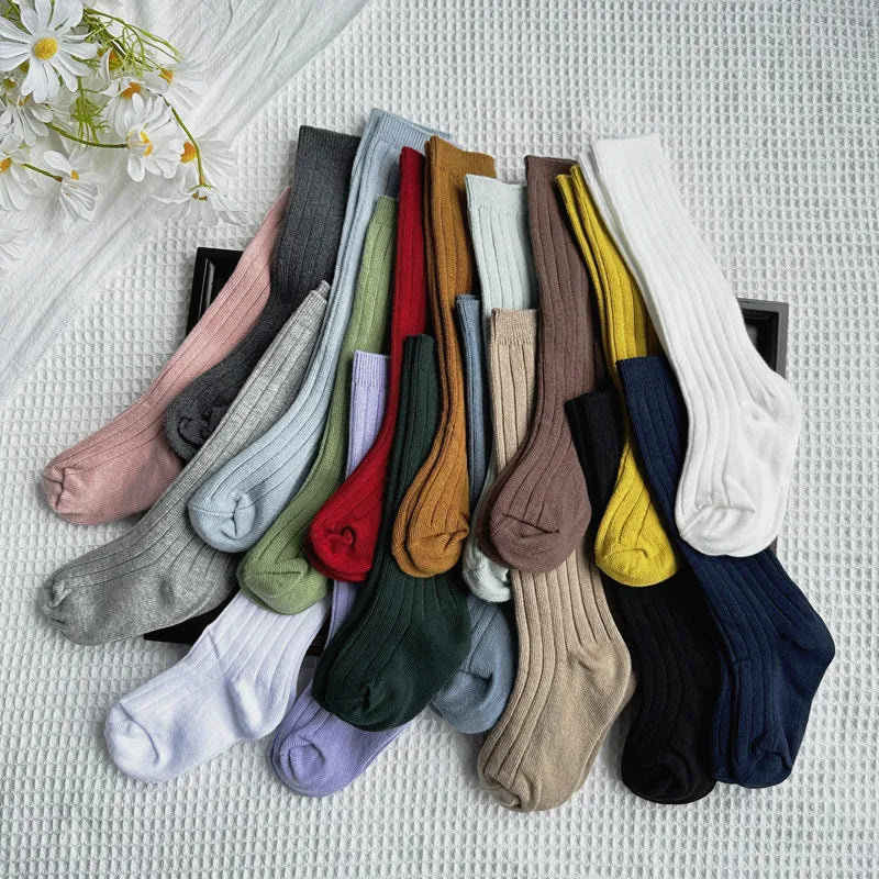 Baby Boys Girls Breathable Socks Cotton Stripe