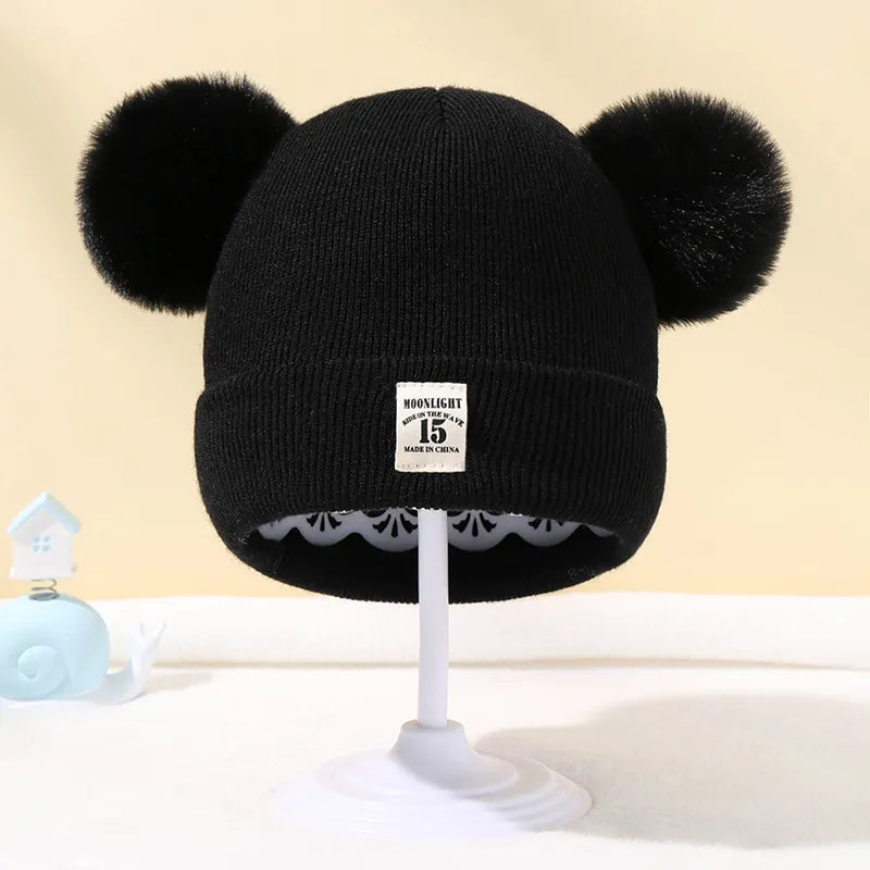 Baby Toddler Unisex Knit Beanie Hats