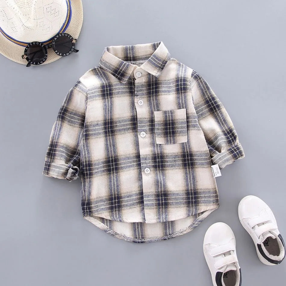 Casual, stylish shirts for toddlers, boys and girls.