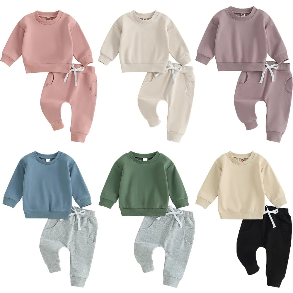 Baby-Frühling-Herbst-Winter-Sets Cotton Feel 0 bis 3 Jahre – Kostenloser Versand