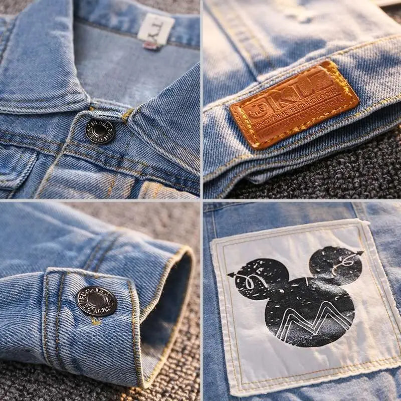 Chic MM Denim Jackets for boys and girls