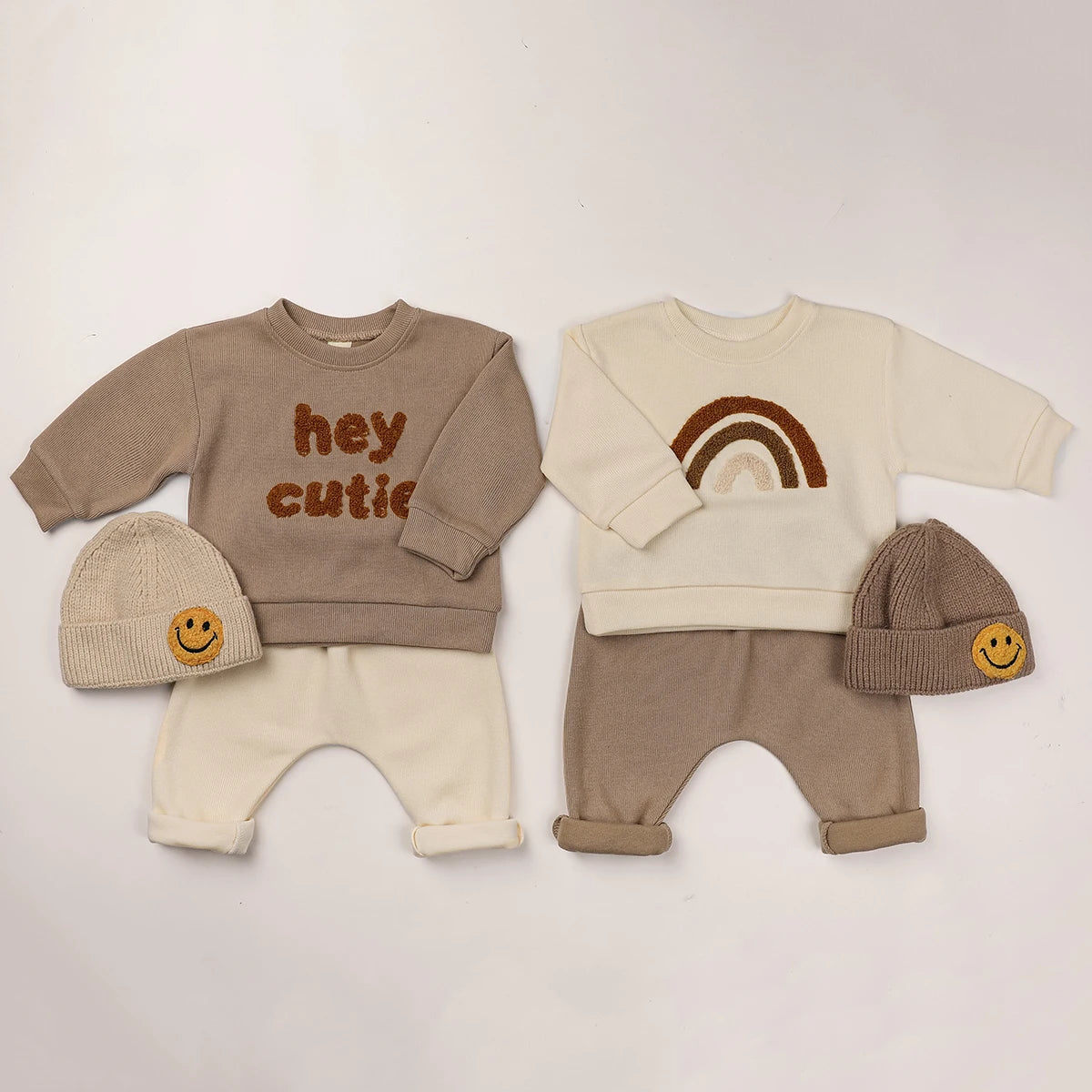 Baby Knitted tracksuit set. 2 pcs.