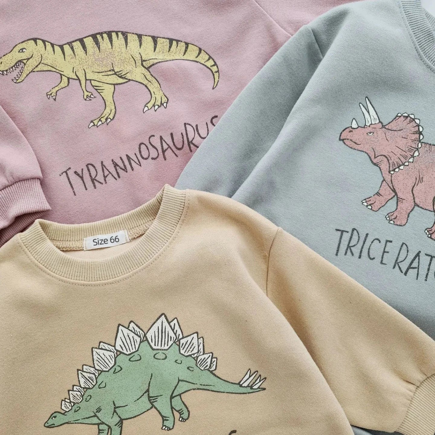 Unisex Baby Dinosaur Sweatshirt Korean Romper!