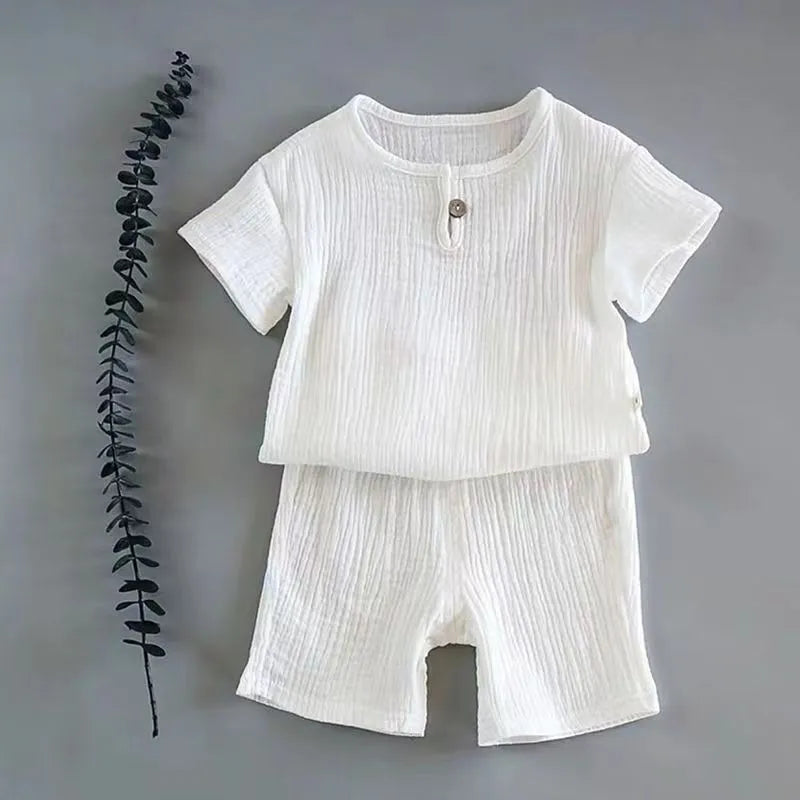 Cotton Linen Breathable Kids Sets! Spring- Summer 2024