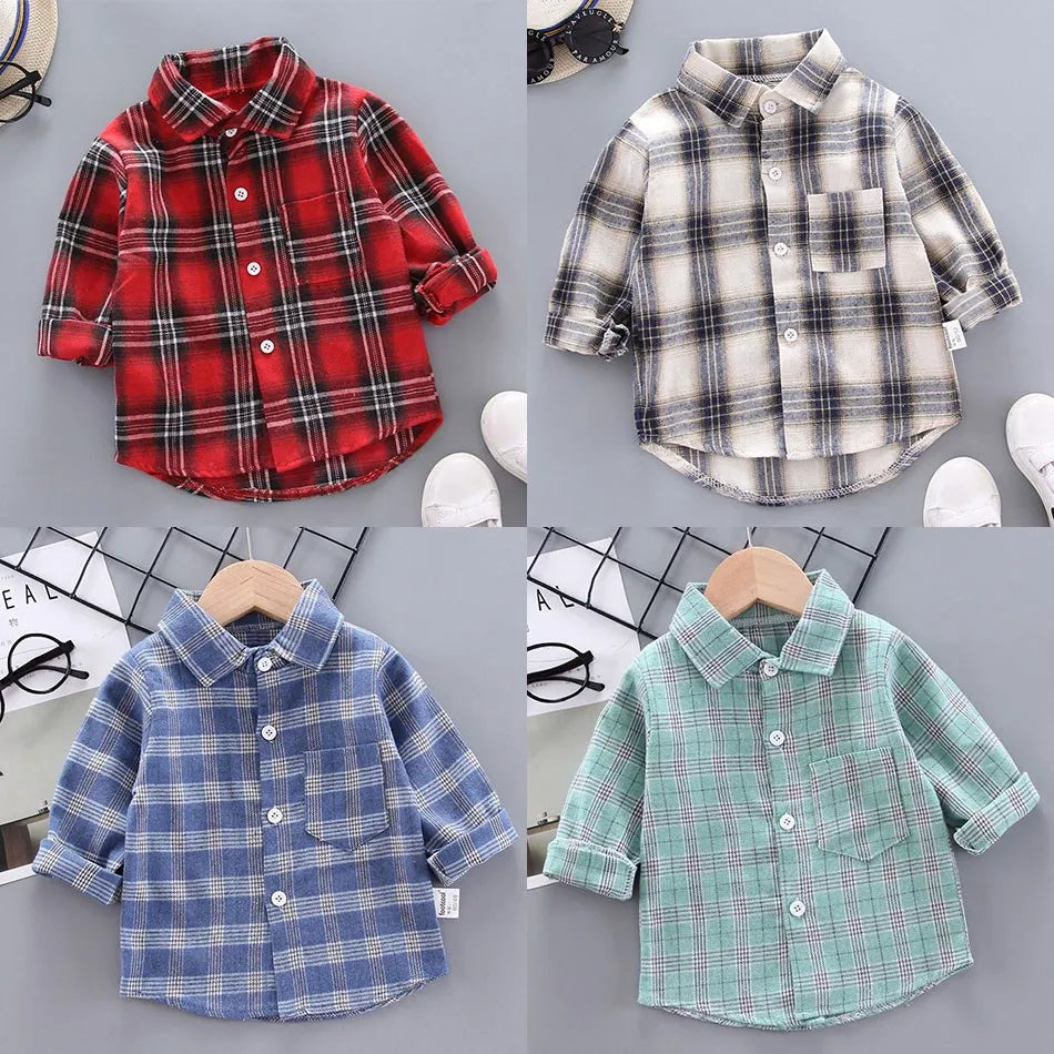 Casual, stylish shirts for toddlers, boys and girls.