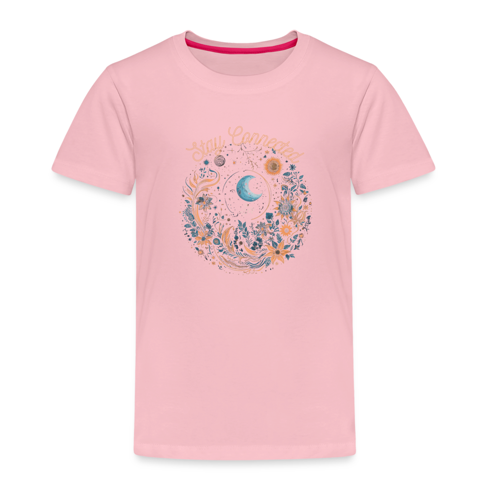 Kids' Premium T-Shirt "Stay Connected" - rose shadow