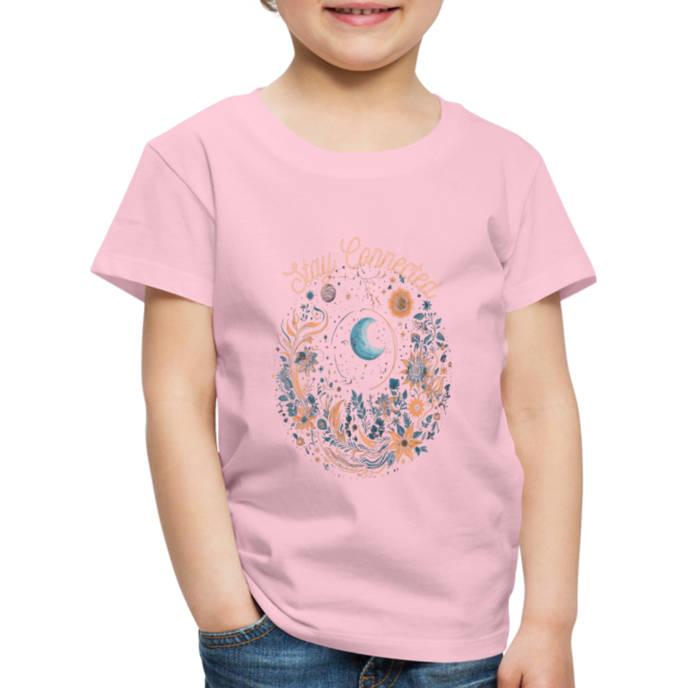 Kids' Premium T-Shirt "Stay Connected" - rose shadow