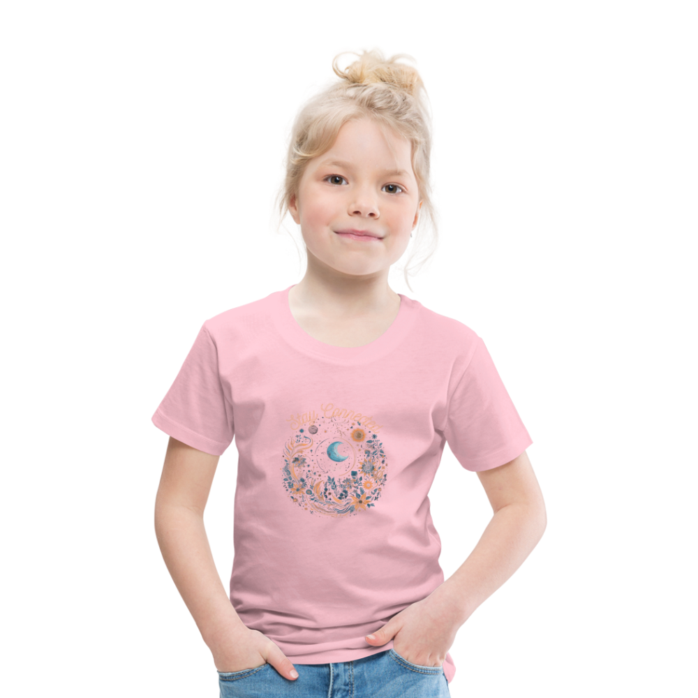 Kids' Premium T-Shirt "Stay Connected" - rose shadow